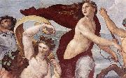 RAFFAELLO Sanzio The Triumph of Galatea (detail) oil painting artist